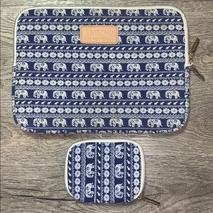Kayond Elephant Laptop Case & Small Case BUNDLE